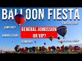 Albuquerque Balloon Fiesta Ticketing Options VIP Glamping Gondola Club And More