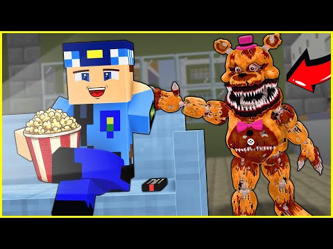 MINECRAFT FREDDY THE SCARY BEAR MOVIE - (1 Hour)