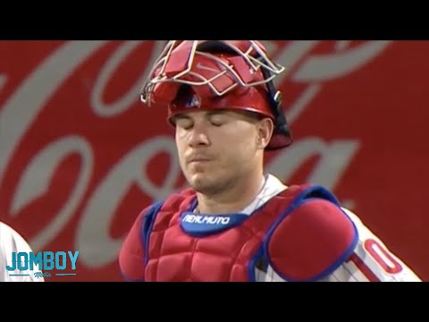 J. T.  Realmuto is not a fan of Jared Hughes sprinting to the mound, which is so dumb, a breakdown