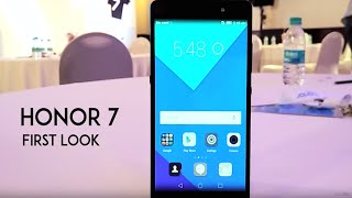 Video thumbnail for Honor 7 First Look Video by The Indian Express