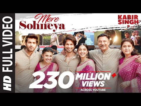 Full Song: Mere Sohneya | Kabir Singh | Shahid K, Kiara A, Sandeep V | Sachet - Parampara | Irshad K