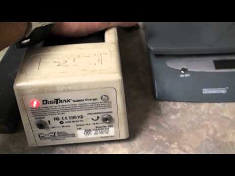 Digitrak LT battery charger test Iouri Yuri