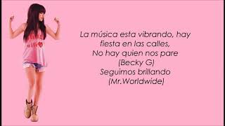 Becky g ft Can&#39;t Get Enough pitbull (version spanish)