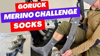 GORUCK Merino Challenge Socks vs. Smartwool vs. Darn Tough –