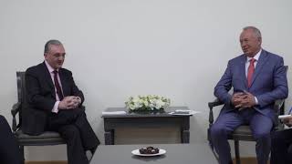 Meeting of Minister of Foreign Affairs with the Deputy Minister of Defense of Russia
