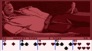 Strip Poker: A Sizzling Game of Chance for the Atari 8-bit family