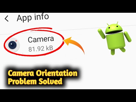 Android Fix Camera Orientation Problem Solved