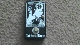 Video thumbnail for IdiotBox Lazer Fuzz Guitar / Bass Effect Pedal Demo by Idiotboxeffects