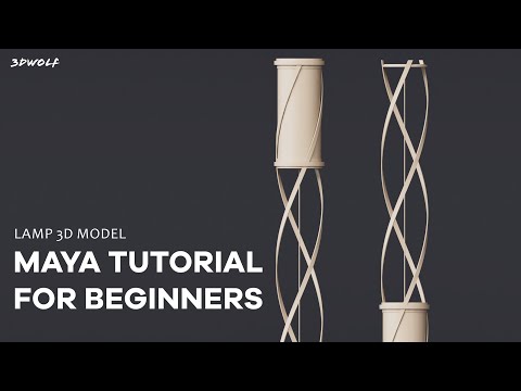 Maya Modeling Tutorial for Beginners 1 Table Modeling in Maya 2022
