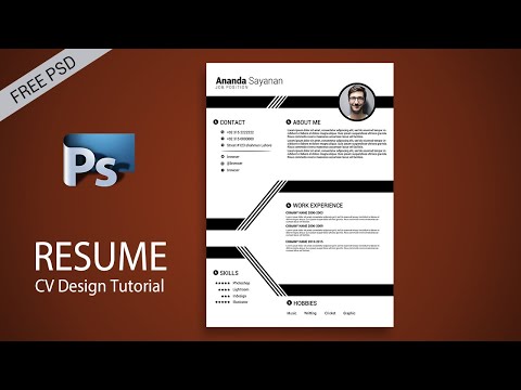 How to Creative Resume design Resume Design in Adobe Illustrator CC Vertex Graphic