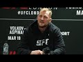 Alexander Volkov: 'Interim Title is Logical Decision' on Future of Heavyweight Division | UFC London