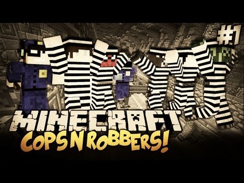 Minecraft COPS AND ROBBERS - UCIECZKA Z WIEZIENIA! [#1]