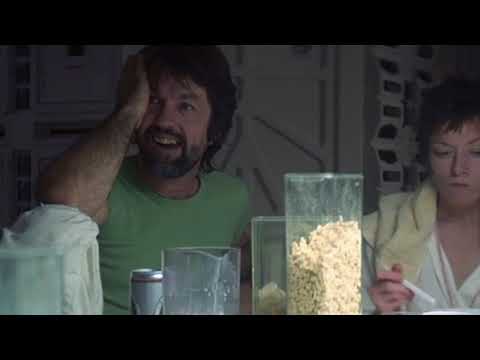 Alien Breakfast Scene