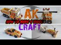 HOW TO MAKE MATCHBOX TRUCK LAMBORGHI TRACTOR JCB MILITARY