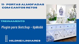 11 -Porta Almofadada Canto Reto - Upmobb