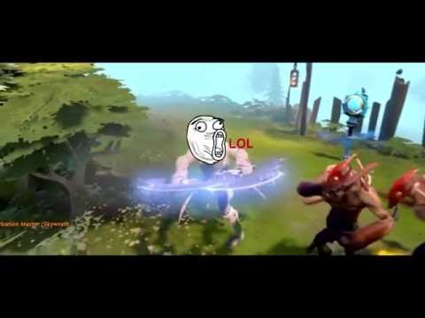 Dota 2 wtf Kunkka+Stone Bounce