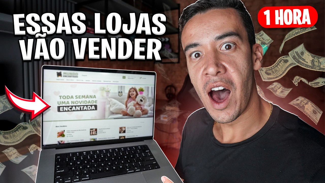 1 HORA ANALISANDO LOJAS DE DROPSHIPPING [2025]