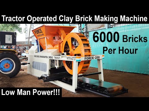 Fly Bricks Making Machine With Conveyor