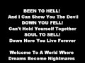Been To Hell - Hollywood Undead (Lyrics) 