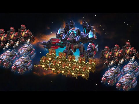 CRUSHER GROUND MENGSK IN THE LONG CRUSADE - Weekly Brawl [Starcraft 2 Direct Strike]