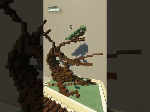 Minecraft Bonsai Tree