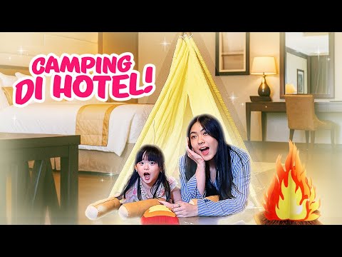 YUKA-CHAN CAMPING DI KAMAR HOTEL! | a day in our life