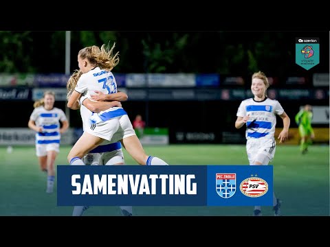 Samenvatting PEC Zwolle Vrouwen - PSV Vrouwen