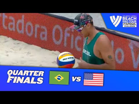 George/Andre vs. Partain/Benesh - Quarter Finals Highlights Itapema 2023 #BeachProTour