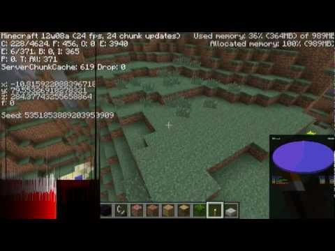 Minecraft - Snapshot 12w08a - Checking out changes!