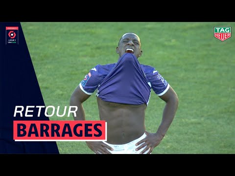 Résumé FC NANTES - TOULOUSE FC (0-1) / Barrages RETOUR Ligue 1 Uber Eats 2020-2021