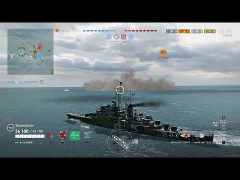 World of warships legends Colbert