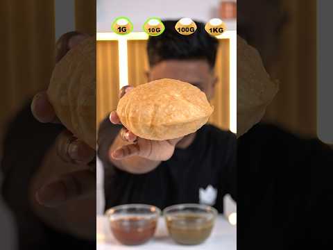 1 Gram vs 1 Kilogram Panipuri