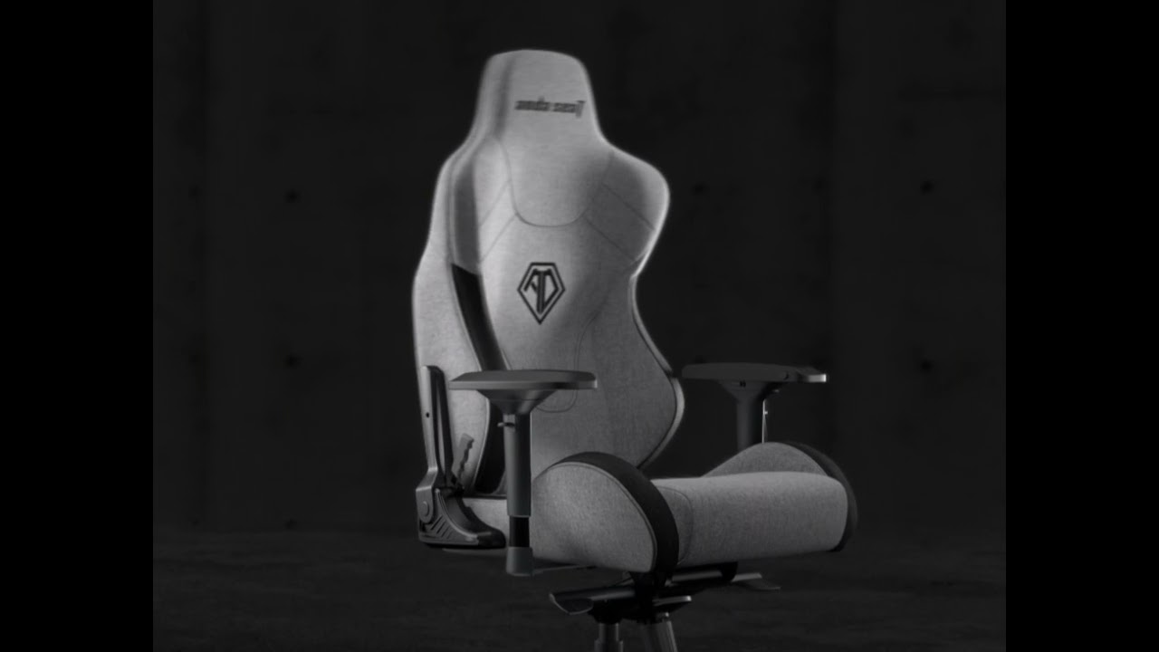 Ігрове крісло Anda Seat T-Pro 2 Size XL (Black) AD12XLLA-01-B-F video preview
