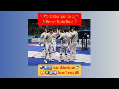 Junior Worlds 2025 SMS TEAM - BRONZE - Uzbekistan v Turkey