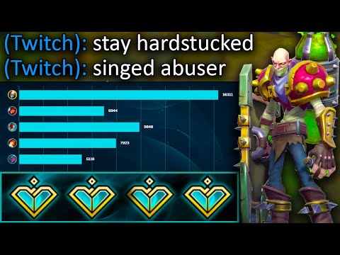 FARMING SALTY PLAYERS WITH SINGED MID!!! UNSTOPPABLE POISON WIZARD - League of Legends Gameplay