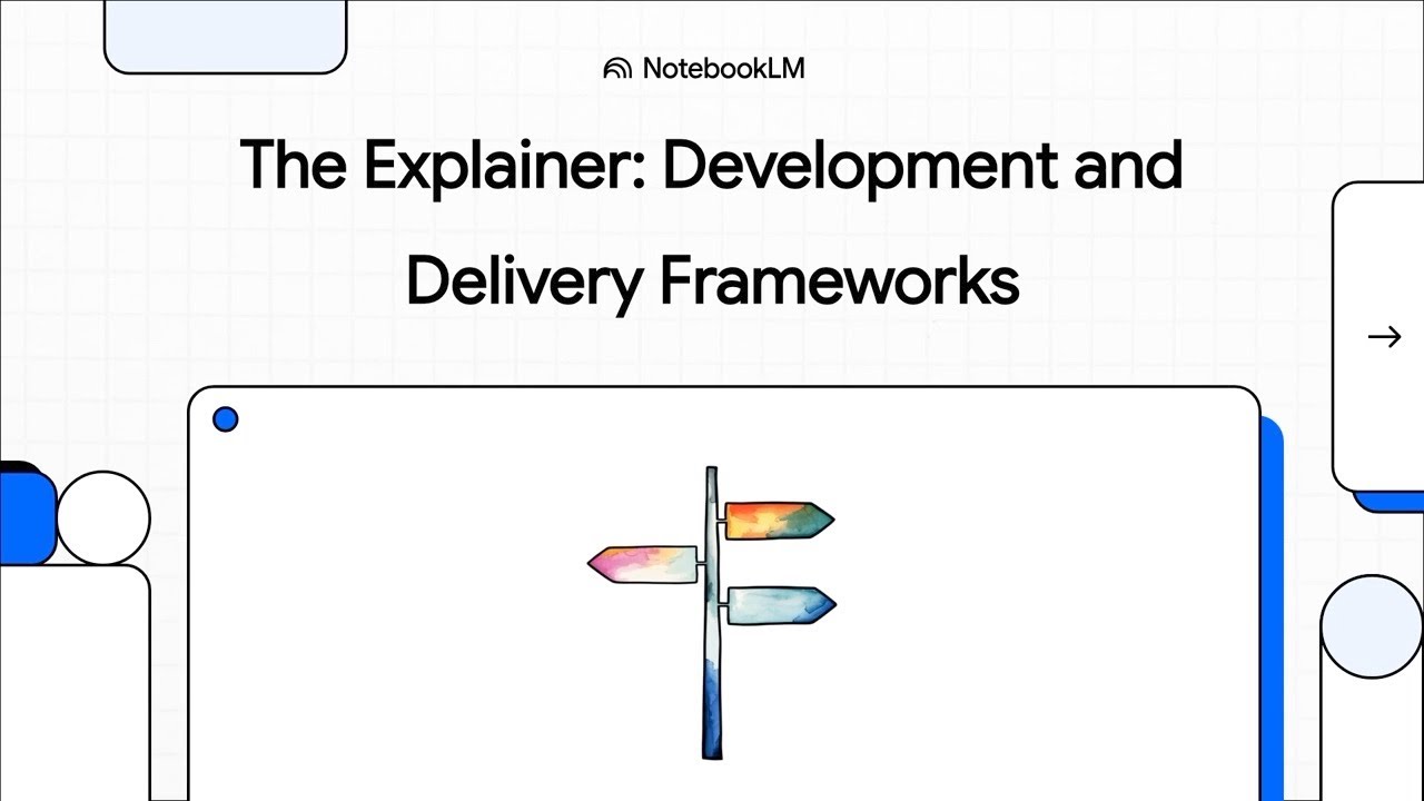 8  The Explainer: Development and Delivery Frameworks