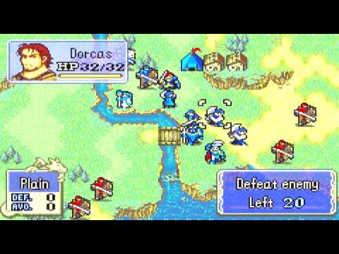 Fire Emblem: Blazing Sword w/ Commentary Part 16 - Ambushed By Laus Soldiers