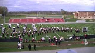 preview picture of video 'Stebbins Marching Band at OMEA competition at Tecumseh'