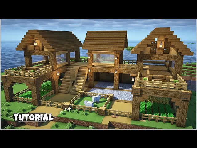 Wood Survival House Minecraft Map