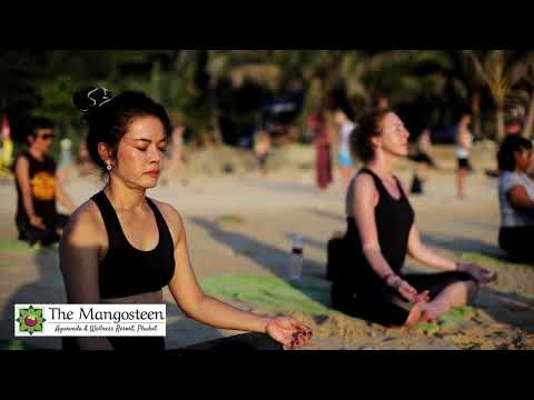 Mangosteen Ayurveda & Wellness Resort, Beach Yoga in Ya Nui Beach, Phuket