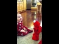 Ky Kisses Elmo