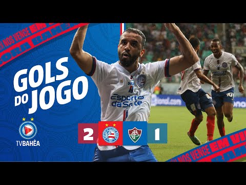BAHIA 2 x 1 FLUMINENSE - GOLS - BRASILEIRÃO (16/04/24)