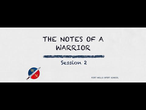 The Notes Of A Warrior Session 2-  Ft Mill - Kevin Zadai