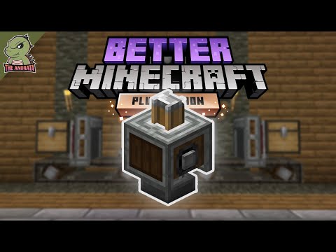 Better Minecraft [PLUS] EP08 | Automating the Create Mechanical Press!