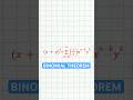 Binomial Theorem Explained Simply No Memorization Needed Maths Mathtutorial Binomial Theorem
