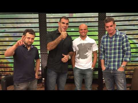 Bastidores de Guilherme Guimarães no Bate Papo Esportivo dia 16/06