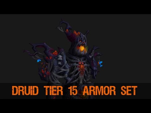 Tier 15 - Druid Armor Set