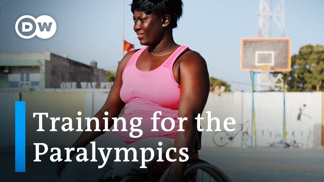 he Paralympics: the only female athelete of the Gambia
