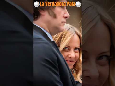 MELONI ENAMORADA DE MILEI? 🤔 🇦🇷♥️🇮🇹 #mileipresidente #milei #meloni #amor #italia #argentina