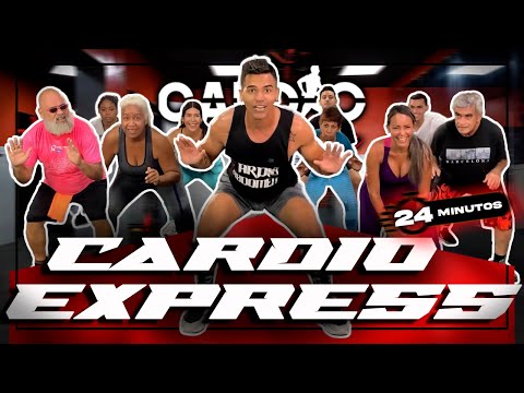 Rutina de CARDIO INTENSO | ADELGAZAR Todo el CUERPO | Full Body Workout | 24 Minutos